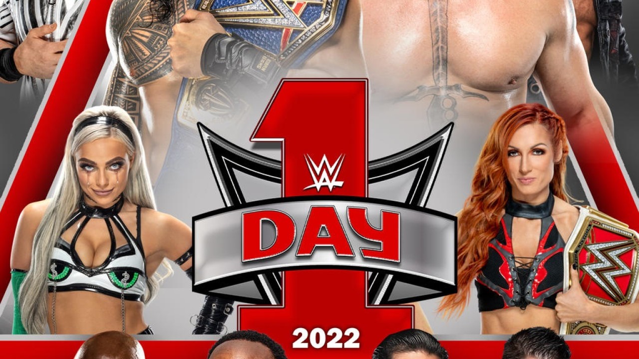 مشاهدة عرض WWE Day 1 2022 مترجم