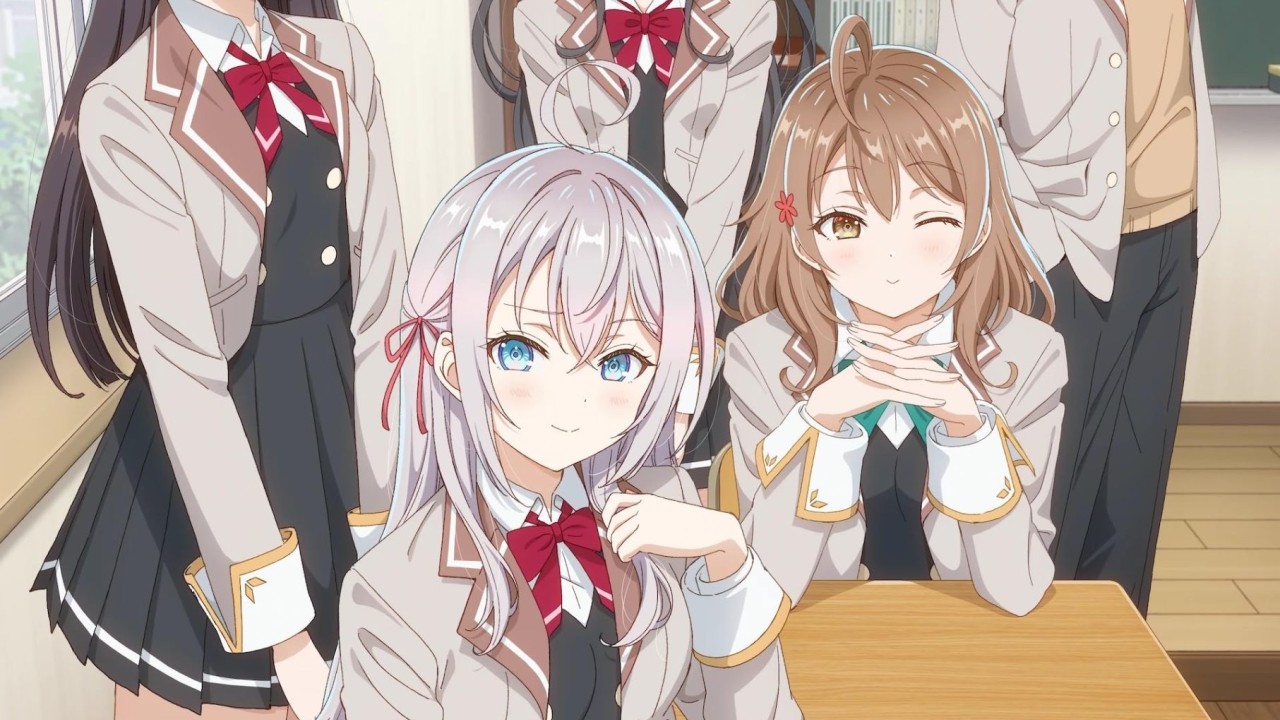 انمي Tokidoki Bosotto Russia-go de Dereru Tonari no Alya-san موسم 1 حلقة 1