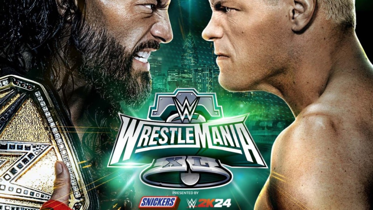 عرض 2024 WWE WrestleMania 40 Night 2 مترجم